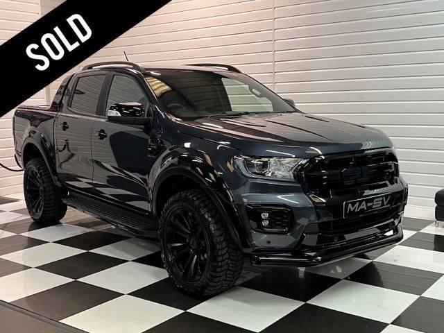 Ford Ranger 2022 (72) MA-SV Black Edition Ranger Wildtrak 2.0 EcoBlue 213 Auto Pick Up Diesel Sea Grey