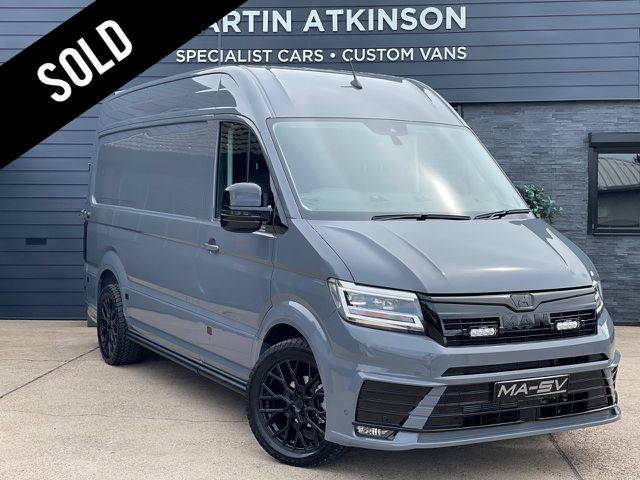 Man Tge 2.0 180ps BiTurbo Lion XS Van Auto 4x4 High Roof Panel Van Diesel Pure Grey