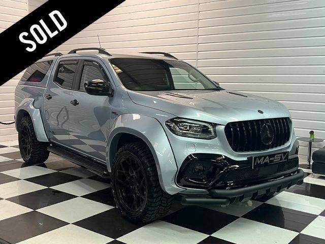 Mercedes-Benz X Class 2.3 MA-SV Widebody- X 250d 4Matic Double Cab Pickup Auto Pick Up Diesel Diamond Silver