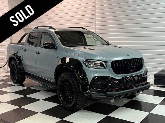 Mercedes-Benz X Class 2.3 MA-SV Widebody-X 250d 4Matic Double Cab Pickup Auto Pick Up Diesel Satin Nardo Grey