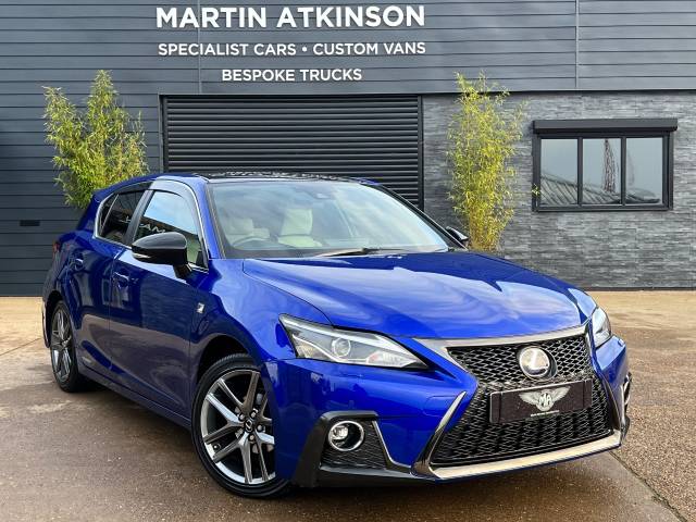 2018 Lexus CT 200h 1.8 F-Sport 5dr CVT [Premier Pack]