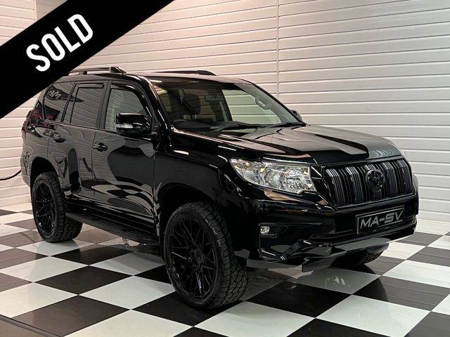 Toyota Land Cruiser MA-SV BLACK EDITION 2.8 D-4D 204 Active 5dr Auto 7 Seats SUV Diesel Black