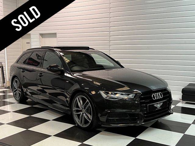 Audi A6 2.0 TDi Quattro Black Edition 5dr S Tronic Estate Diesel Oolong Grey Metallic
