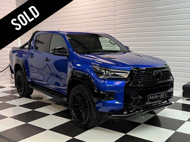 Toyota Hilux MA-SV Black Edition Hilux Invincible X 2.8 D-4D Automatic Pick Up Diesel Nebula Blue