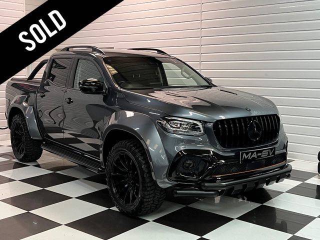 Mercedes-Benz X Class 2.3 Widebody-X 250d 4Matic Power Double Cab Pickup Auto Pick Up Diesel Rock Grey