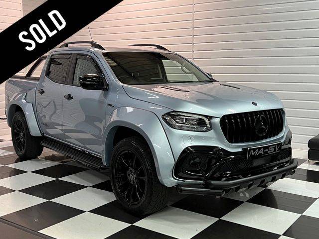 Mercedes-Benz X Class 2.3 MA-SV Widebody-X 250d 4Matic Double Cab Pickup Auto Pick Up Diesel Diamond Silver