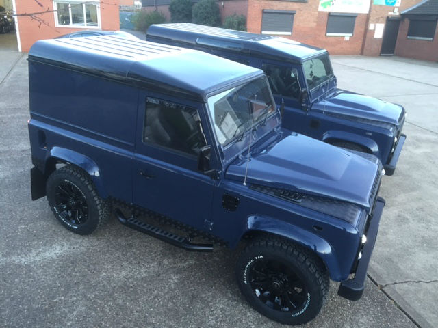 Land Rover Defender 2.4 Hard Top TDCi Four Wheel Drive Diesel Tamar Blue