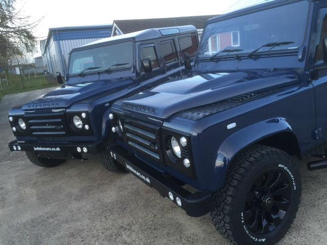 Land Rover Defender 2.4 Hard Top TDCi Four Wheel Drive Diesel Tamar Blue