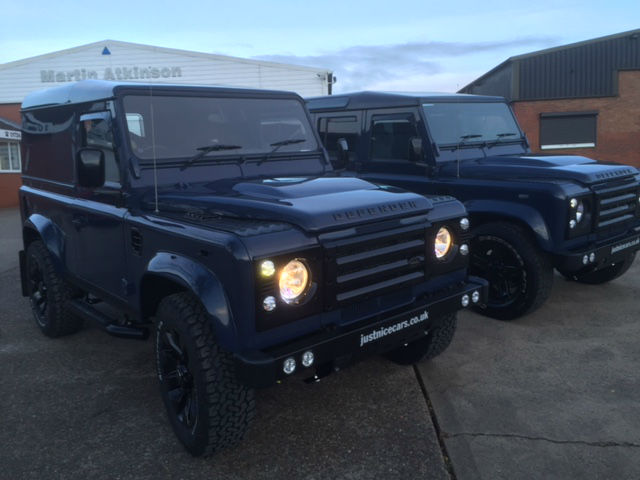 Land Rover Defender 2.4 Hard Top TDCi Four Wheel Drive Diesel Tamar Blue