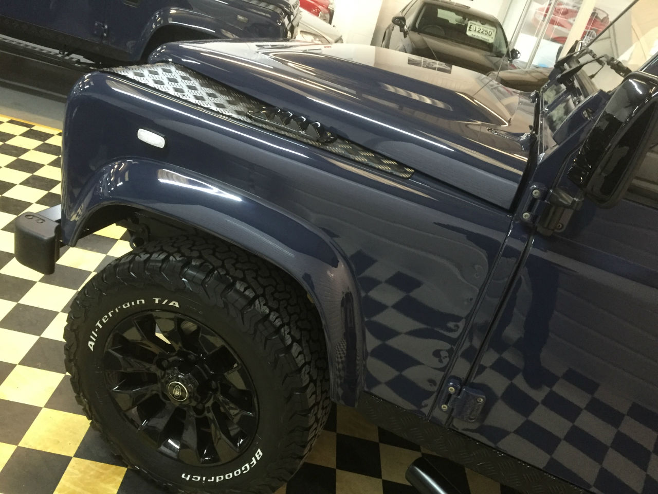 Land Rover Defender 2.4 Hard Top TDCi Four Wheel Drive Diesel Tamar Blue