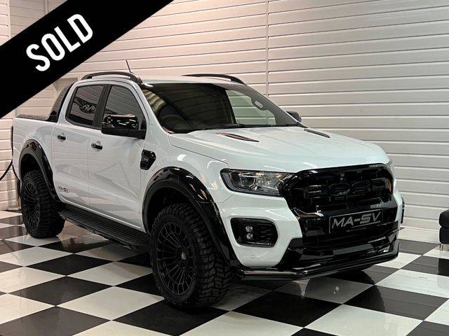 Ford Ranger 2023 (72) MA-SV Black Edition Ranger Wildtrak 2.0 EcoBlue 213 Auto Pick Up Diesel Pure White