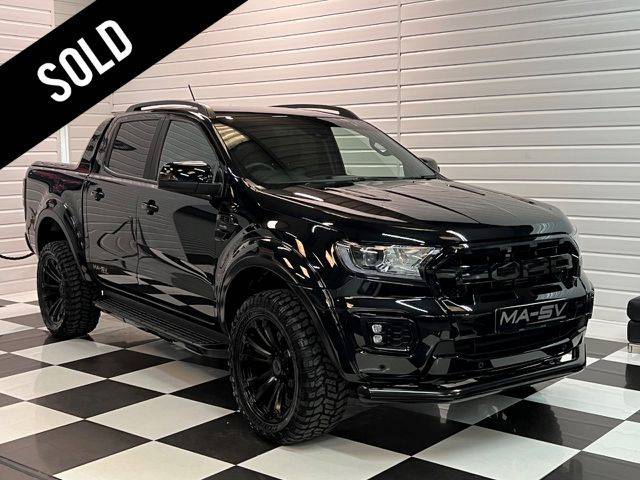 Ford Ranger 2022 (72) MA-SV Black Edition Ranger Wildtrak 2.0 EcoBlue 213 Auto Pick Up Diesel Agate Black