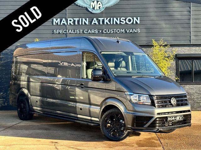 Volkswagen Crafter 2.0 TDI 177PS  LWB Trendline High Roof Van Auto Panel Van Diesel Indium Grey