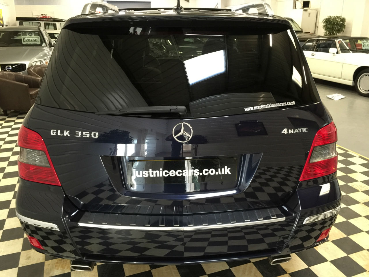 Mercedes-Benz GL Class 3.5 GLK 350 SPORT LHD AUTO MPV Petrol Tansanite Blue Metallic