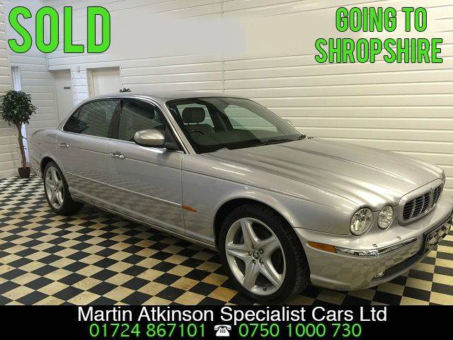 Jaguar XJ Series XJ8 4.2 V8 Sovereign [LWB] 4dr Auto~EX ROYAL CAR~ Saloon Petrol Liquid Silver