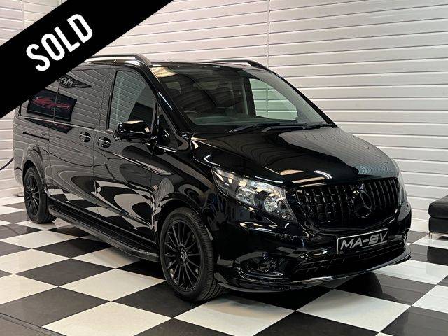Mercedes-Benz Vito 2.0 114 CDI Tourer Select 9 Seater 9G-Tronic L3 XLWB Minibus Diesel Obsidian Black