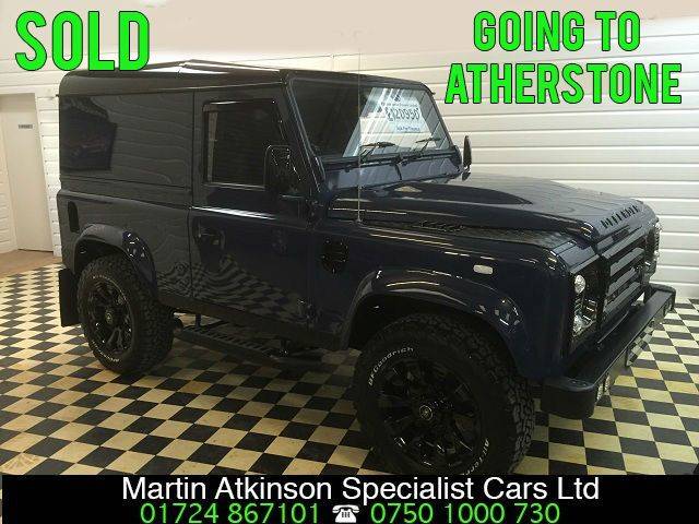 Land Rover Defender 2.4 Hard Top TDCi Four Wheel Drive Diesel Tamar Blue