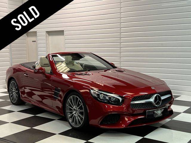 Mercedes-Benz SL Class 3.0 SL 400 V6 AMG Line 2dr 9G-Tronic Convertible Petrol Designo Hyacinth Red Metallic