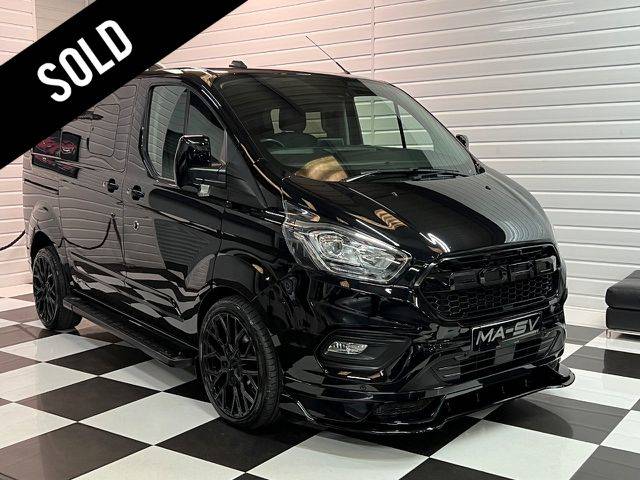 Ford Transit Custom 2.0 EcoBlue 185ps Low Roof DCIV Limited Van Auto Panel Van Diesel Black