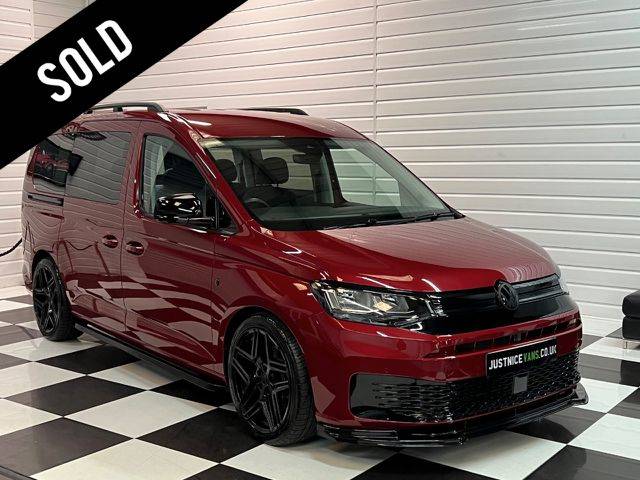 Volkswagen Caddy Maxi Maxi Life 1.5 TSI DSG Automatic 7 Seater Crew Van Petrol Fortana Red