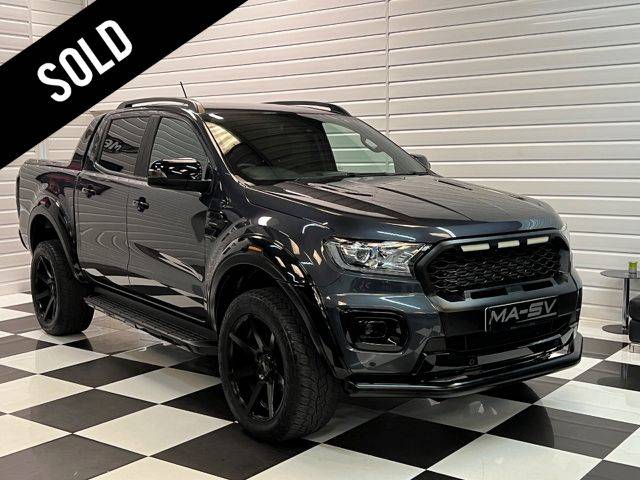 Ford Ranger MA-SV Black Edition Pick Up Double Cab Wildtrak 2.0 EcoBlue 213 Auto Pick Up Diesel Sea Grey