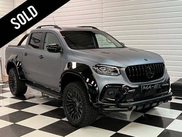 Mercedes-Benz X Class 2.3 MA-SV Widebody-X 250d 4Matic Double Cab Pickup Auto Pick Up Diesel Matte Grey