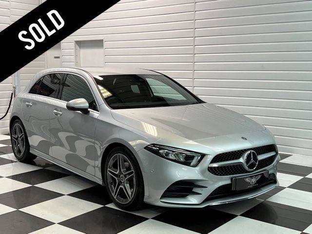 Mercedes-Benz A Class 1.3 A180 AMG Line Executive 5dr Auto Hatchback Petrol Silver