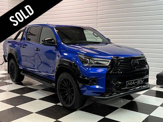 Toyota Hilux MA-SV BLACK EDITION Invincible X D/Cab Pick Up 2.8 D-4D Auto Pick Up Diesel Nebula Blue