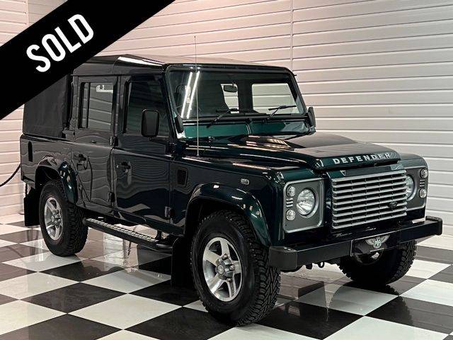 Land Rover Defender 110 XS Double Cab PickUp 2.2 TDCi Pick Up Diesel Aintree Green Metallic