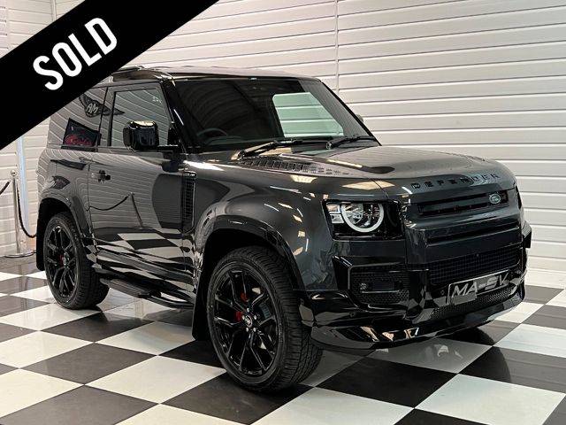 Land Rover Defender 90 3.0 D200 MA-SV Black Edition Hard Top Commercial 2 Seat Four Wheel Drive Diesel Carpathian Grey