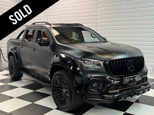 Mercedes-Benz X Class 3.0 MA-SV WIDEBODY-X 350d V6 4Matic Power D/Cab Pickup 7G-Tronic plus Pick Up Diesel Satin Black