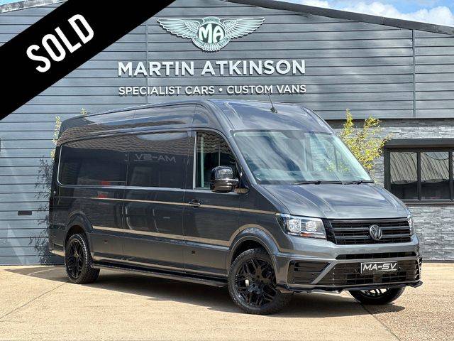 Volkswagen Crafter 2.0 TDi 140ps Trendline High Roof Van Auto Panel Van Diesel Indium Grey