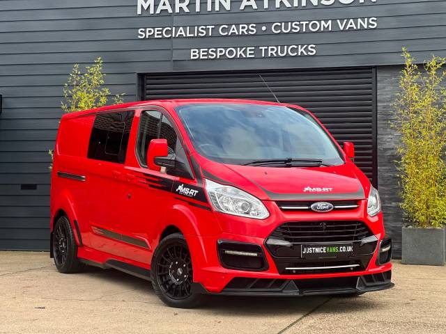 2018 Ford Transit Custom MS-RT M-Sport LWB Kombi 2.0 TDCi 170ps Low Roof D/Cab Limited Van