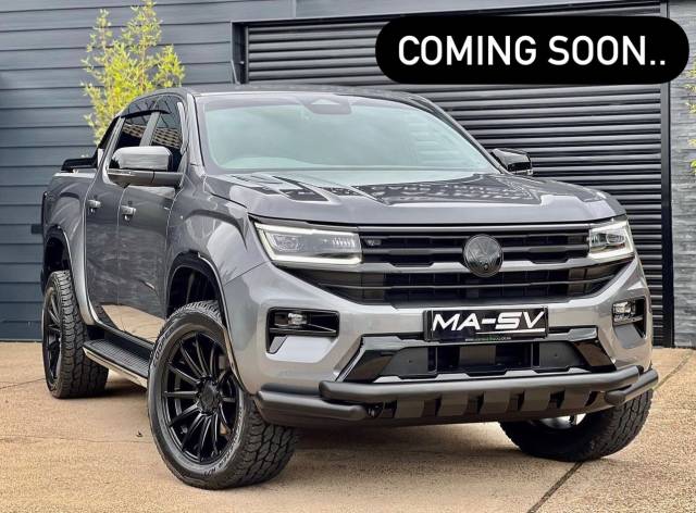 Volkswagen Amarok 0.0 2023 Volkswagen Amarok 3.0 TDI V6 MA-SV Black Edition Style Premium Pack 4Motion Pick Up Diesel Dark Grey