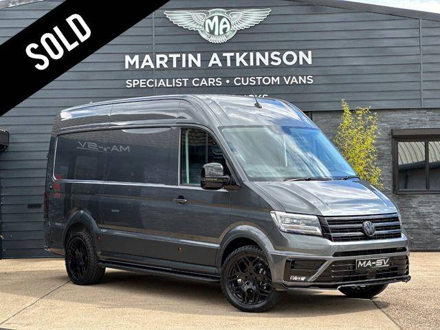 Volkswagen Crafter 2.0 TDi 140PS Trendline High Roof Van Auto Panel Van Diesel Indium Grey