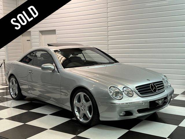 Mercedes-Benz CL CL600 5.8 V12 Coupe Automatic Coupe Petrol Brilliant Silver Metallic