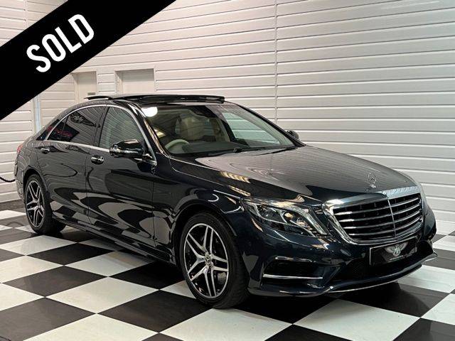 Mercedes-Benz S Class 3.0 S350d L AMG Line 4dr 9G-Tronic Saloon Diesel Anthracite Metallic