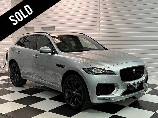 Jaguar F-Pace 3.0d V6 1st Edition 5dr Auto AWD Estate Diesel Indus Silver