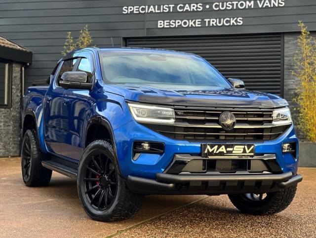 Volkswagen Amarok MA-SV Black Edition 3.0 V6 Style (Premium Pack) 4Motion Double Cab Auto 4x4 Pick Up Diesel Bright Blue