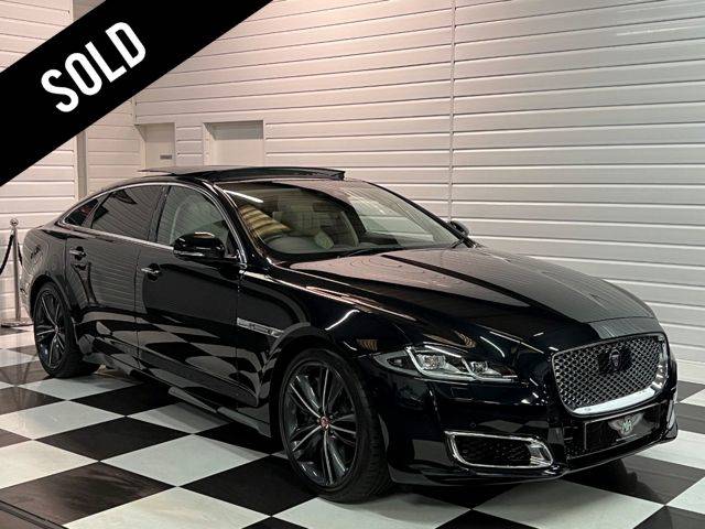 Jaguar Xj 5.0 V8 Supercharged Autobiography 4dr Auto [LWB] Saloon Petrol Farallon Black Metallic