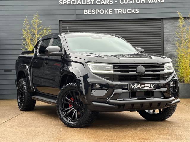 Volkswagen Amarok MA-SV Black Edition Style 3.0 V6 Premium Pack Double Cab Pickup Pick Up Diesel Midnight Black