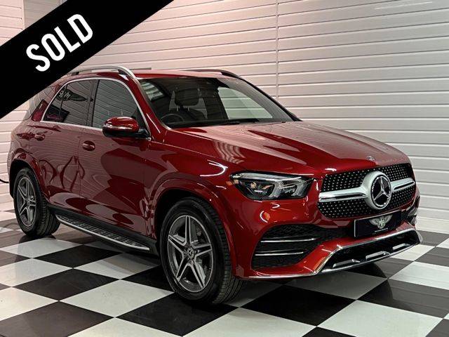 Mercedes-Benz GLE 2.0 GLE 300d AMG Line Premium 4Matic 5dr 9G-Tronic [7 St] Estate Diesel Designo Hyacinth Red Metallic