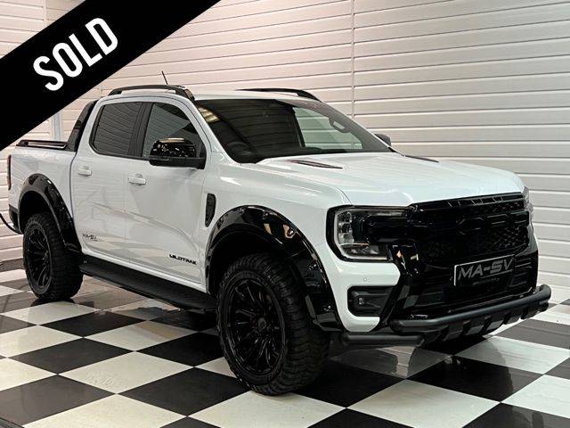 Ford Ranger 2.0 TD EcoBlue Wildtrak Double Cab Pickup Auto 4WD Euro 6 4dr (NEW MODEL) £49,950+ VAT Pick Up Diesel Frozen White