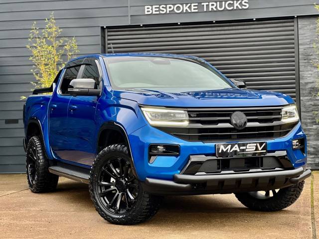 Volkswagen Amarok Amarok 3.0 TDI V6 MA-SV Black Edition Style Premium Pack 4Motion Pick Up Diesel Bright Blue Metallic