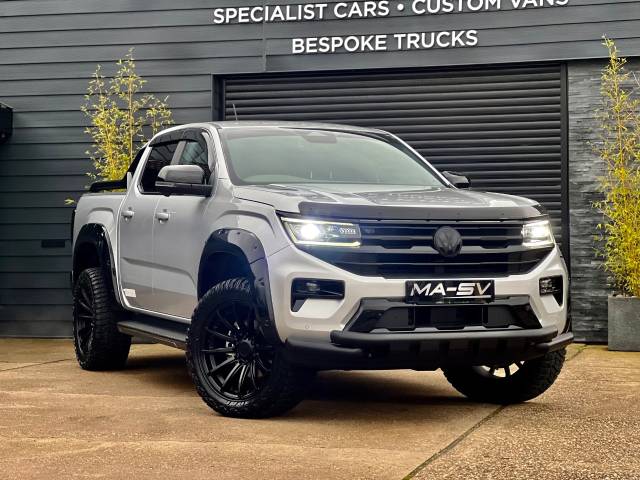 Volkswagen Amarok 2024 Volkswagen Amarok 3.0 TDI V6 MA-SV Black Edition Style Premium Pack 4Motion Pick Up Diesel Silver