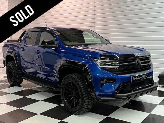 Volkswagen Amarok MA-SV Black Edition 2.0 Bi-Turbo Style (Premium Pack) 4Motion Double Cab Auto 4x4 Pick Up Diesel Bright Blue