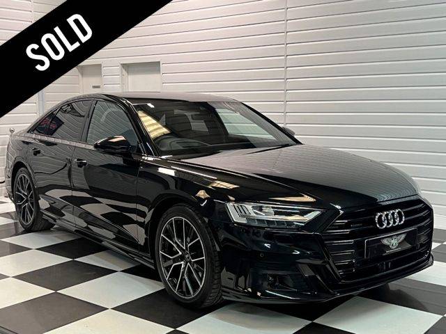 Audi A8 3.0 55 TFSI Quattro Black Edition 4dr Tiptronic Saloon Petrol Mythos Black