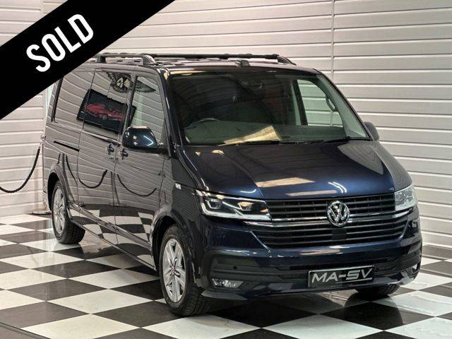 Volkswagen Transporter 2.0 BiTDI 199ps Highline Kombi Day Van DSG LWB Combi Van Diesel Starlight Blue