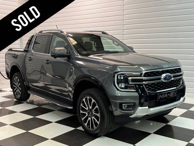 Ford Ranger 3.0 TD V6 EcoBlue Platinum Pickup 4dr Diesel Auto 4WD Euro 6 (s/s) (240 ps) Pick Up Diesel Carbonised Grey
