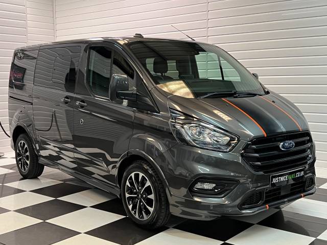 2020 Ford Transit Custom 2.0 EcoBlue 185ps Low Roof D/Cab Sport Van Auto
